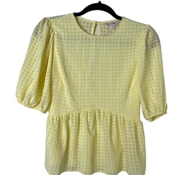 Miss Selfridge Tops - #132 MISS SELFRIDGE open back blouse